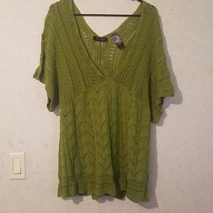 Beautiful Axcess (by Liz Claiborne) crochet top.
